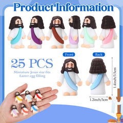 Bememo Jesus toy durable rubber figure for lasting religious gifts