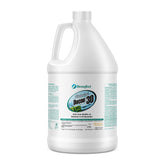 Benefect Decon 30 bottle on a clean counter showing plant-based disinfection