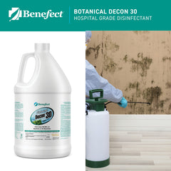 Benefect Decon 30 disinfectant showing fast 30-second action