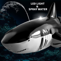 Bennol RC shark blue light effects for dramatic night swimming