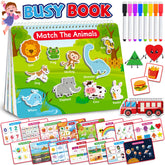 Benresive Busy Book cover with bright visuals for early learning on the go