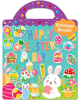 Benresive Easter sticker book cover for toddlers, a portable screen-free activity.