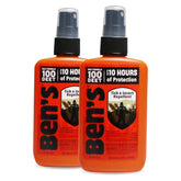Ben's 100 Tick and Insect Repellent pump bottle offers up to 10 hours of outdoor protection