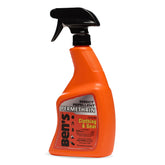 Ben's insect repellent bottle for outdoor clothing protection.
