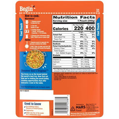 BEN'S ORIGINAL Ready Rice Basmati pack of 12 pouches on display for easy meal prep.
