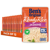 BEN'S ORIGINAL Ready Rice Jasmine Rice pouch ready in minutes for easy weeknight sides.