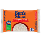 BEN'S ORIGINAL Uncle Ben's converted rice 80oz bag ready for quick weeknight meals.