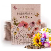 Bentley Seed Co. pollinator mix packet front view for butterfly-friendly garden