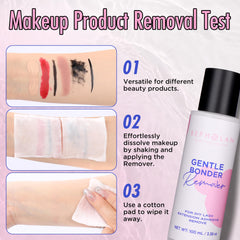 BEPHOLAN hypoallergenic remover ideal for delicate eye area.