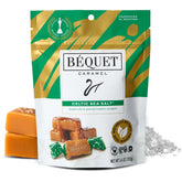 Bequet Celtic Sea Salt Caramel pack with premium bites ideal for gifting or sharing.