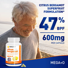 BergaMet Citrus Bergamot label detail—certified 170:1 extract appeal.