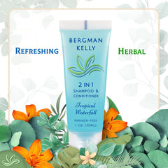 BERGMAN KELLY tropical waterfall scent enhances guest room ambiance and refreshment.