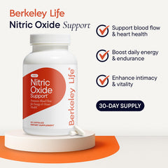 Beet root extract ingredient in Berkeley Life supports healthy circulation