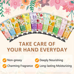 Besnel mini travel-size hand creams for on-the-go use.