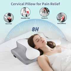Bespillow memory foam with CertiPUR-US and Oeko-Tex for cloud-soft support.
