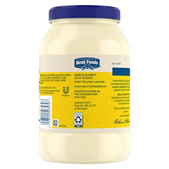 Best Foods Gluten Free Real Mayonnaise in dipping bowl for appetizers