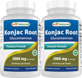 Best Naturals Konjac Glucomannan bottle front for easy daily use
