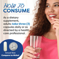 Best Naturals Konjac Glucomannan capsules close-up showing 2000 mg per serving