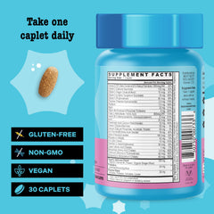 Best Nest Wellness Mama Bird organic herbs blend close-up on supplement bottle.