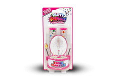 BEST PARTY EVER confetti candle cake topper pink decorates cakes beautifully.