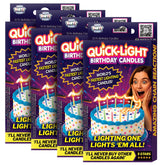 Best Party Ever Quick Light Candles chain reaction display lights the cake with dramatic effect