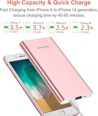 BESTMARS power bank with USB-C port ready for USB-C charging