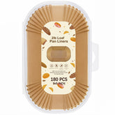 Bestwell loaf pan liners 9x5 packaging ready for easy bake prep.