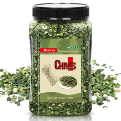 Besway Chives 3.5 oz pack shot, premium dried chives for everyday cooking