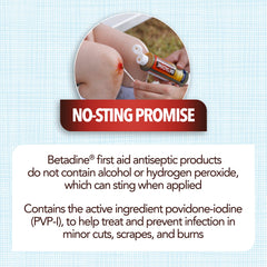 Betadine professional-use hospital setting signals trusted infection protection.