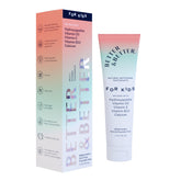 Better & Better Kids Toothpaste Watermelon Tube Front shows kid-friendly packaging for easy brushing.