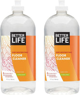 Better Life citrus mint floor cleaner bottle ready for quick, streak-free cleaning.