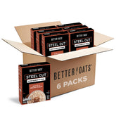 Better Oats maple-brown-sugar steel-cut oats box for quick breakfast.