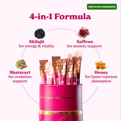 BetterAlt SHE-Lajit Strawberry Honeysticks label close-up highlights natural ingredients.