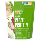 BetterBody Foods Organic Plant Based Protein Powder tub front for a protein boost