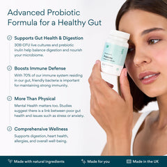 Bettervits Probiotics with inulin prebiotic fiber