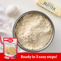 Cookie dough drops on a sheet for even, reliable baking.