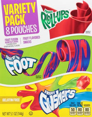 Betty Crocker Variety Pack collection featuring three snack types.