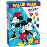 Betty Crocker Disney Mickey and Friends box front, portable lunch-friendly packaging.