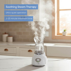 Beurer SI30 adjustable steam control for personalized comfort during use.