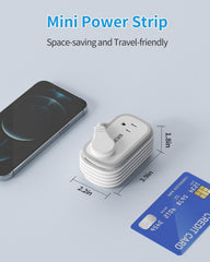 BEVA Travel Power Strip six-in-one charges multiple devices simultaneously.