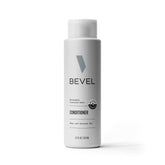 Bevel conditioner bottle showing coconut oil and shea butter for hydrated hair