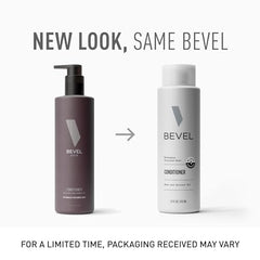 Bevel conditioner applied to textured hair for nourishment