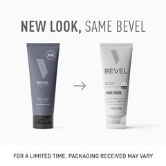 Bevel Shaving Cream Shea Butter – rich moisture helps soften skin during shaving.
