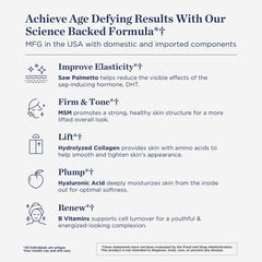 Beverly Hills MD Dermal Repair ingredients panel shows key nutrients