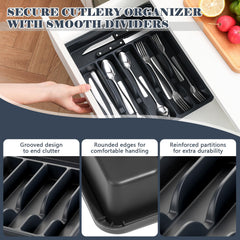 BEWOS steak knives with serrated edges for clean cuts