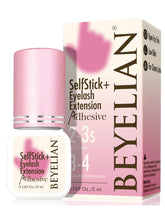 BEYELIAN Sensitive Lash Cluster Glue bottle-cap close-up with fast-dry formula.