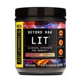 Beyond Raw LIT V2 bottle ready for intense training sessions and sustained energy