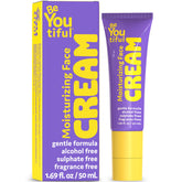 BeYOUtiful Face Moisturizer tube packaging designed for gentle kid-friendly hydration.