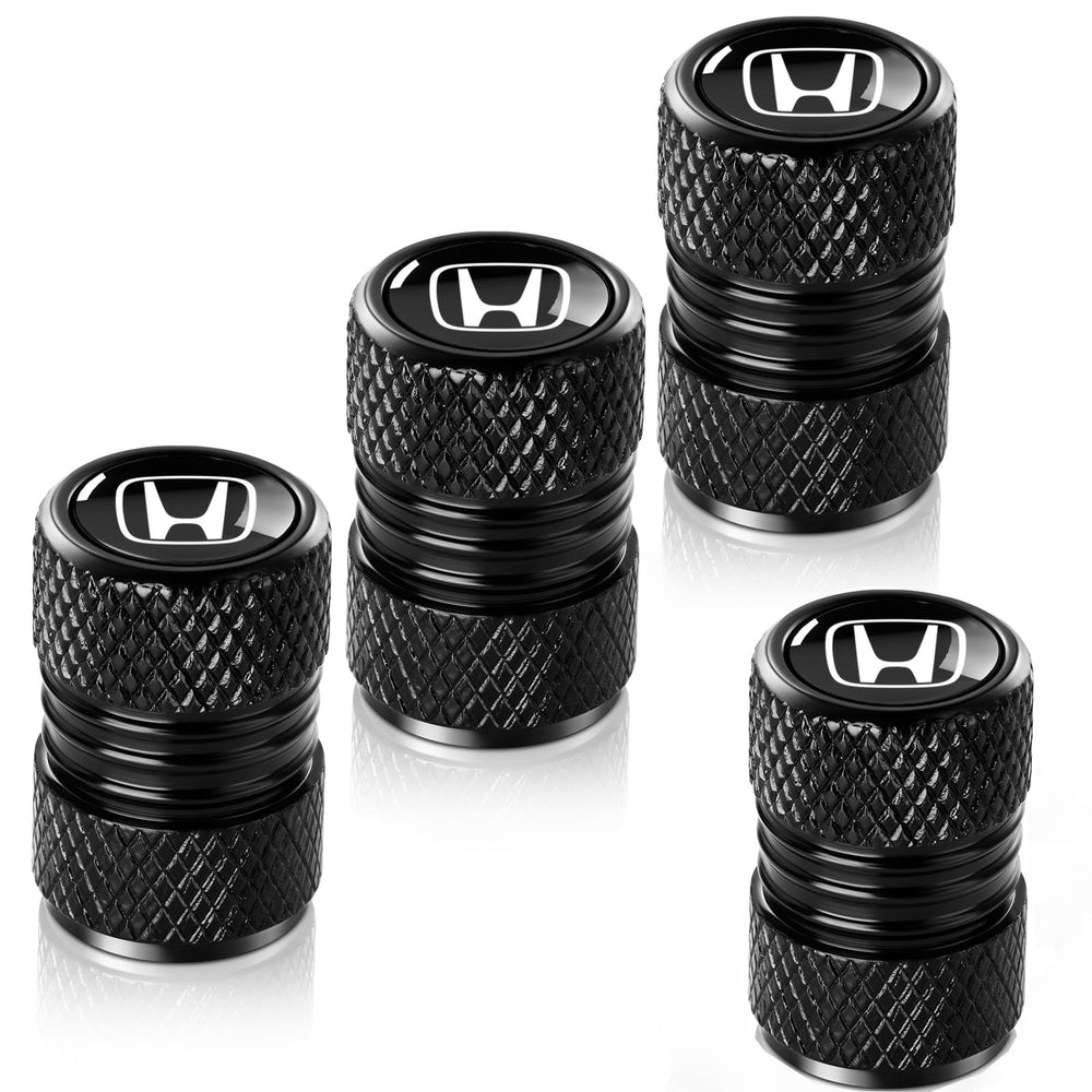 BFIVEANTE tire valve cap closeup shows durable aluminum finish and corrosion protection.