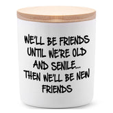 BFJLIFE best-friend-birthday-candle lavender-wax enhances mood and creates calm ambiance.